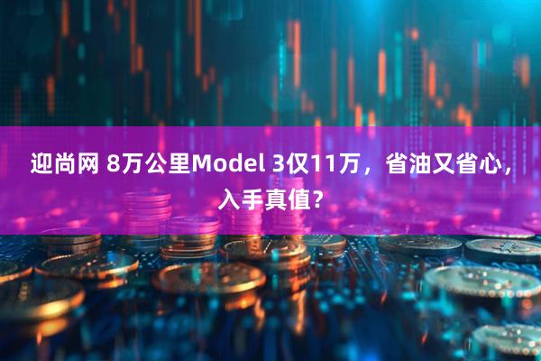 迎尚网 8万公里Model 3仅11万，省油又省心，入手真值？